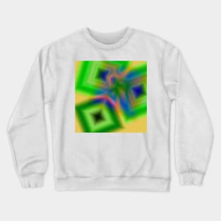 green blue orange abstract texture Crewneck Sweatshirt